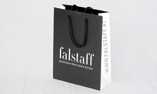 Druck Luxus Tragtaschen in Wien